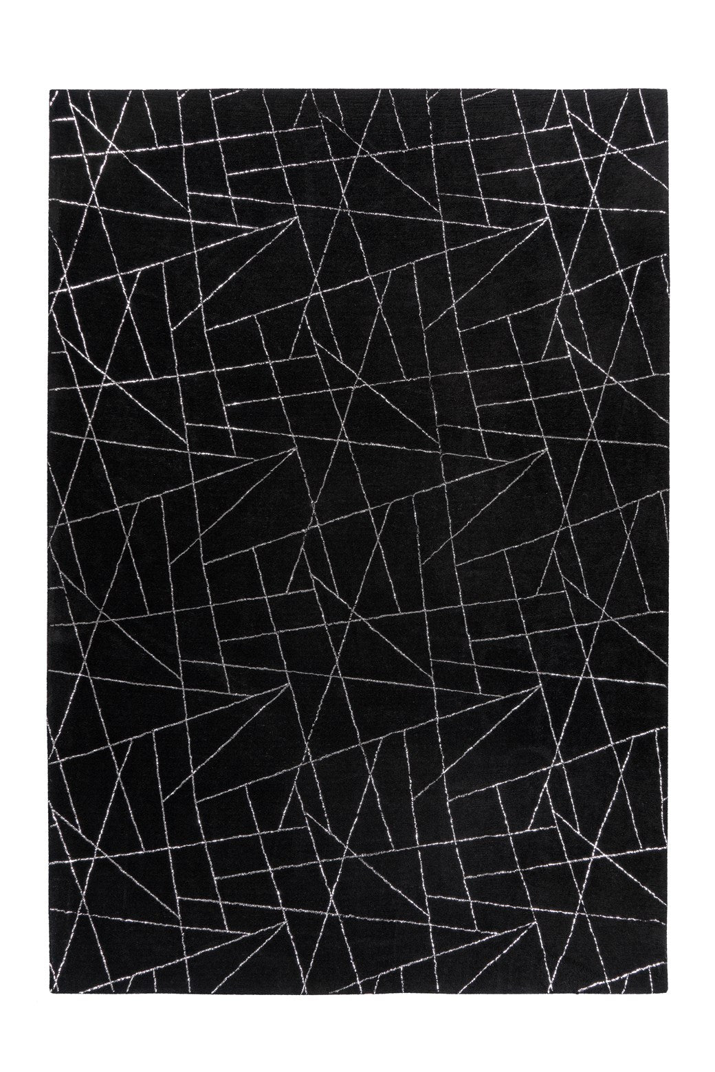 Bijou 125 Schwarz / Silber 200cm x 290cm