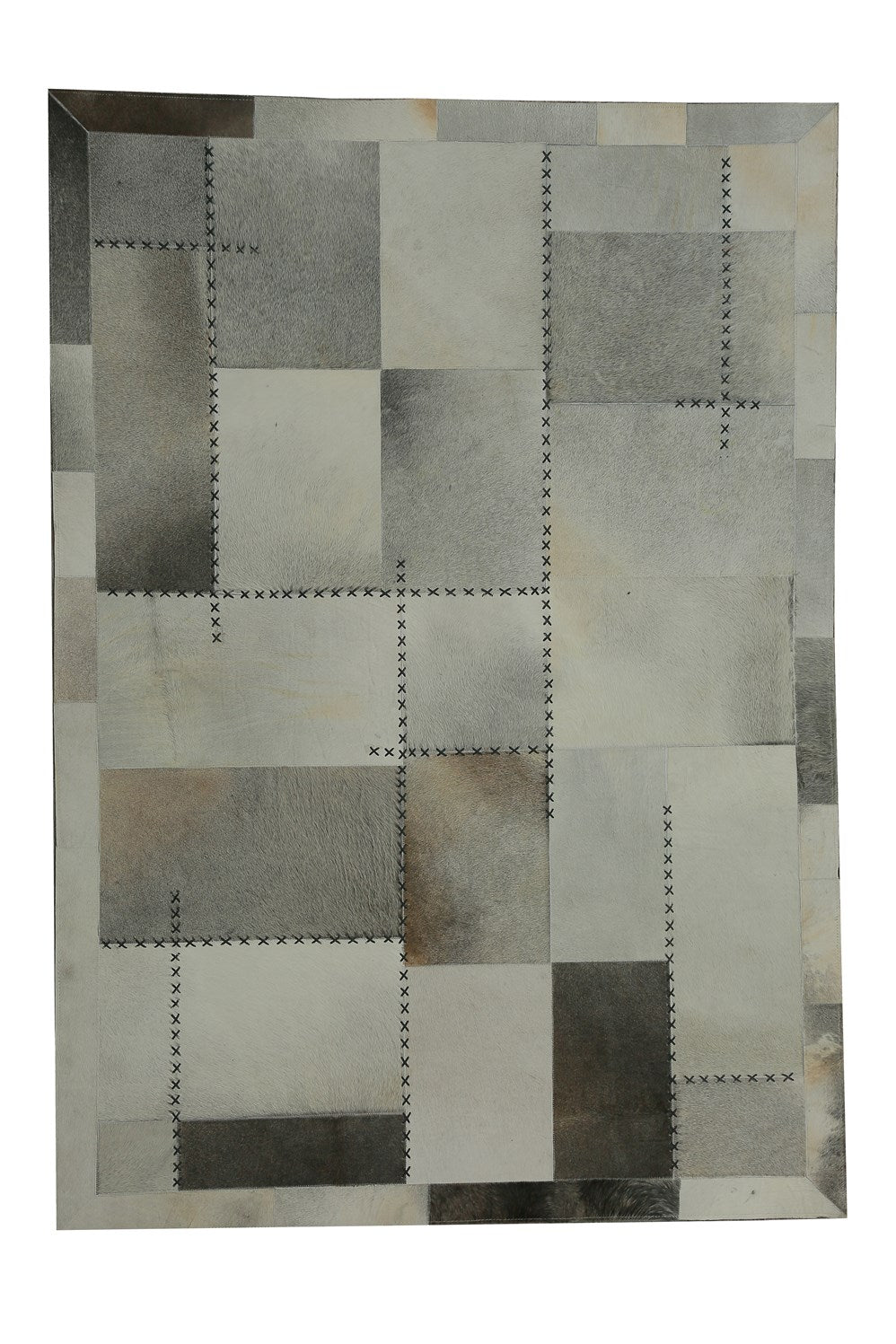 Mystic 110 Grau / Multi 160cm x 230cm