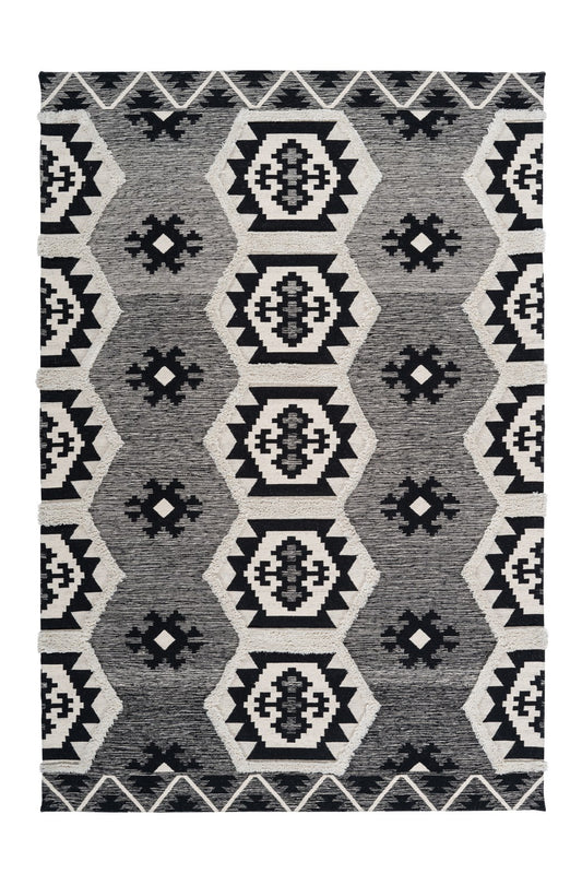 Ethnie 325 Grau 200cm x 290cm