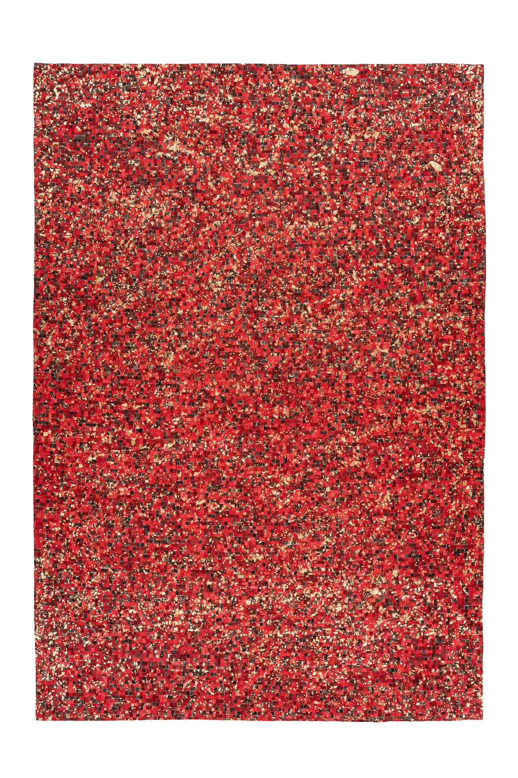 Finish 125 Rot / Gold 120cm x 170cm