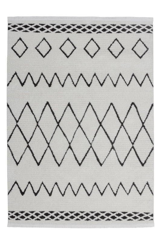 Agadir 310 Schwarz 120cm x 170cm