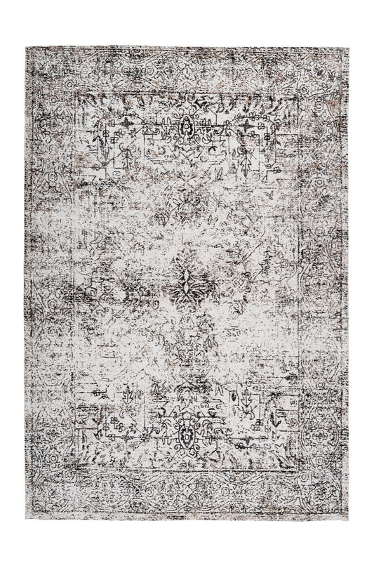 Iglesia 525 Anthrazit / Creme 120cm x 170cm