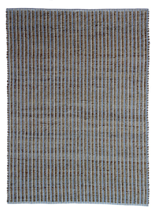 Chess 210 Natur / Blau 120cm x 170cm