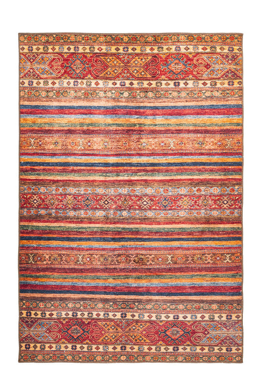 Faye 725 Multi / Rot 190cm x 290cm