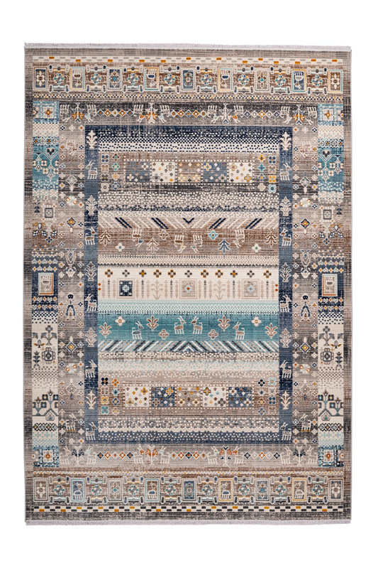 Anouk 525 Braun / Blau 120cm x 170cm