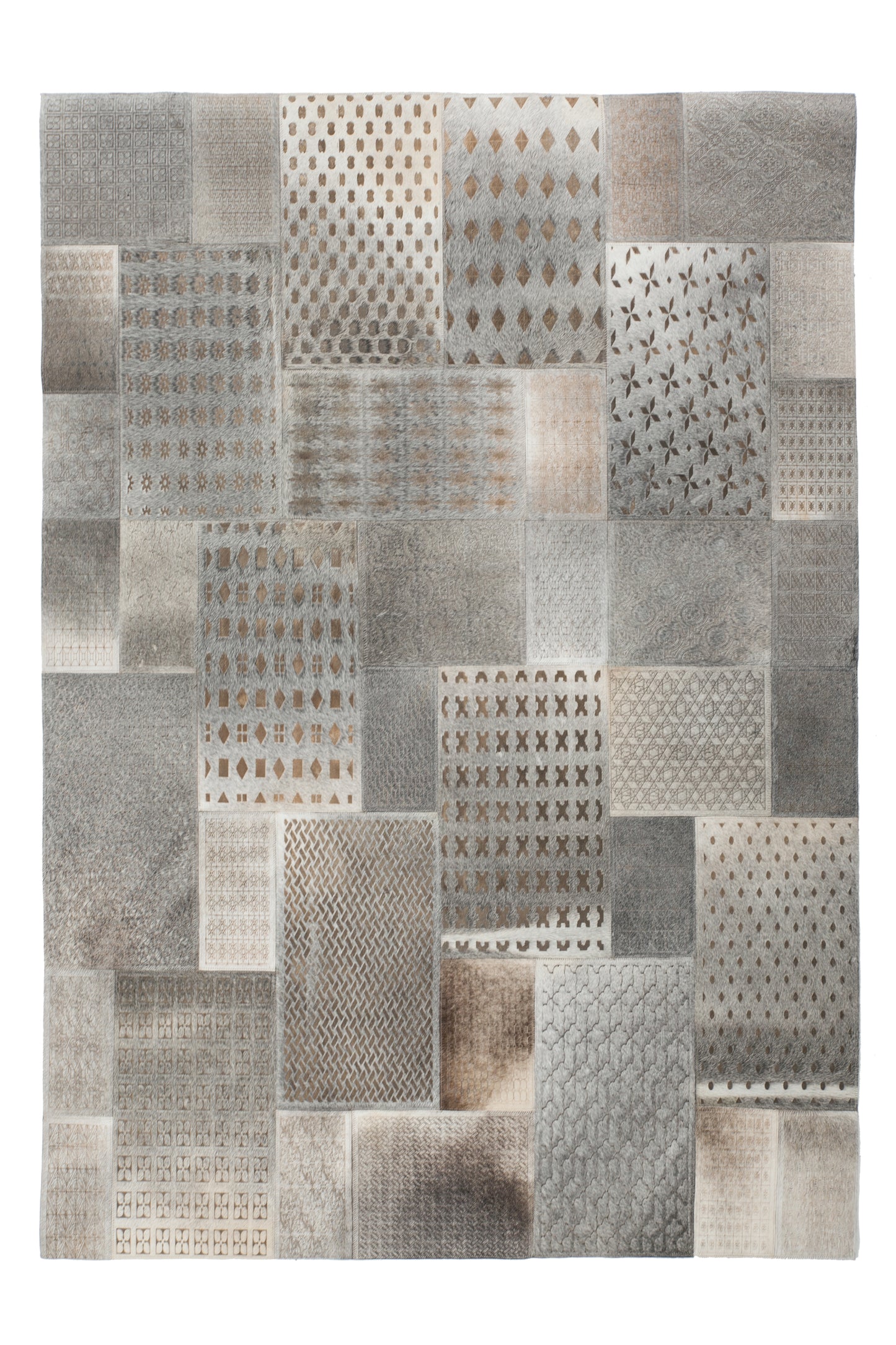 Gleam 560 Grau / Silber 120cm x 170cm