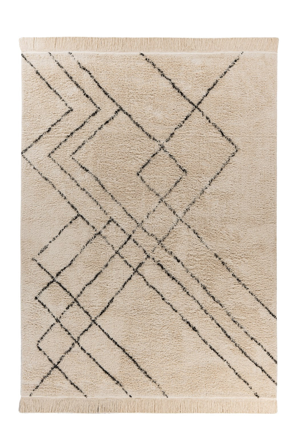 Mylen 625 Creme / Schwarz 120cm x 170cm