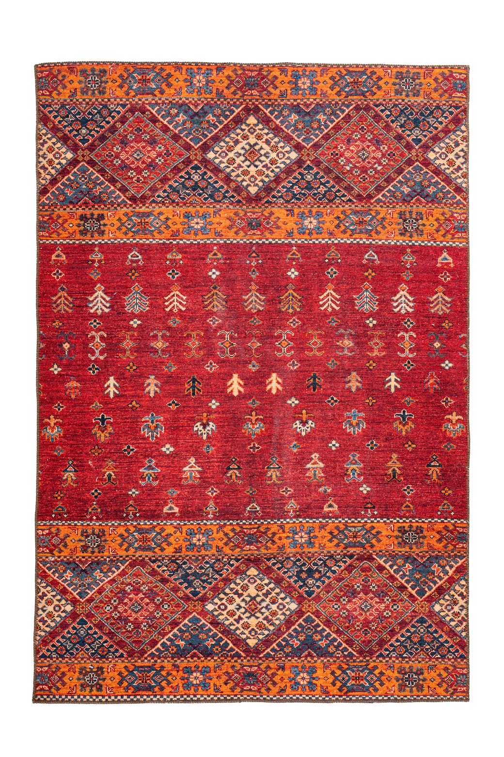 Faye 225 Multi / Rot 75cm x 150cm