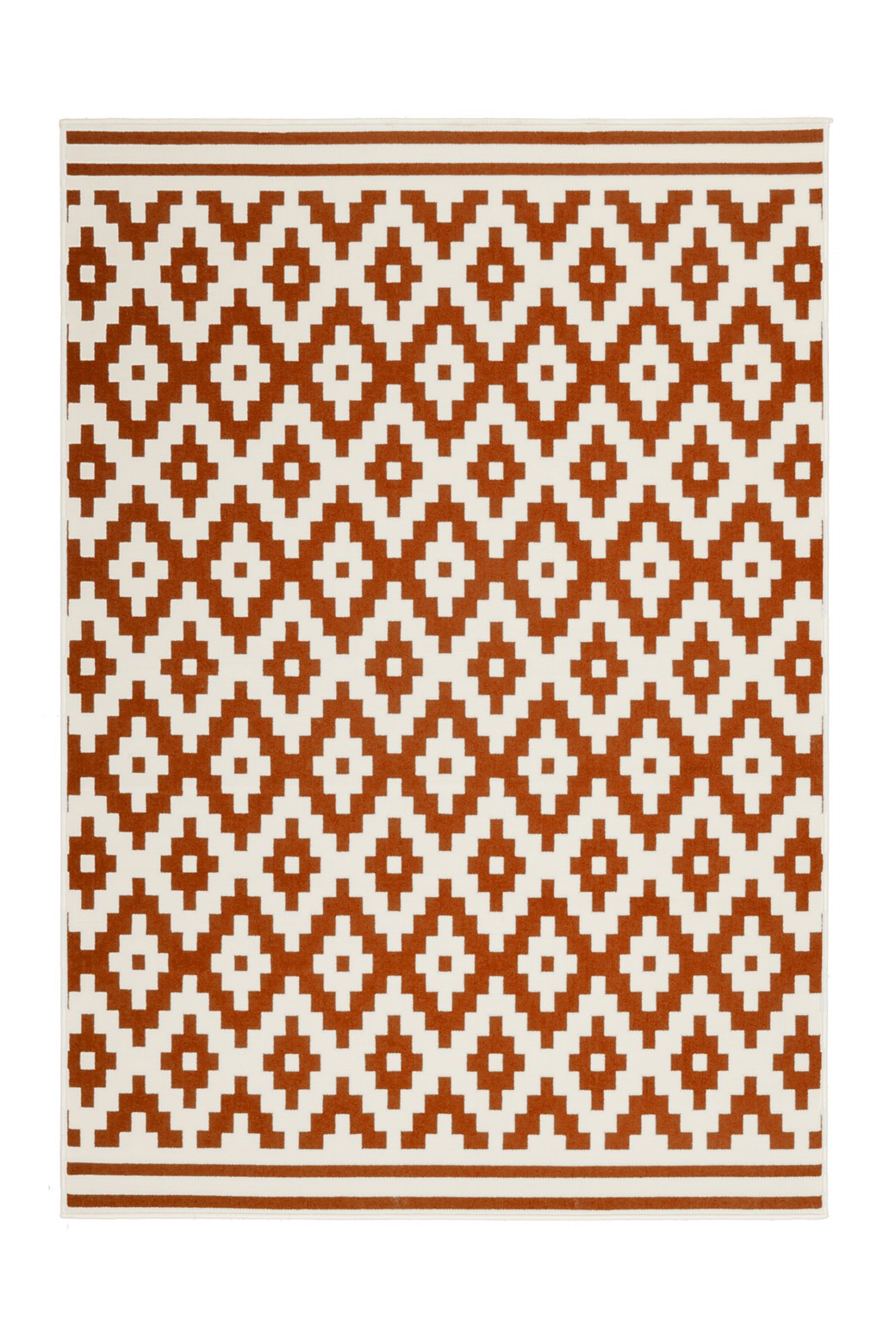 Now! 325 Elfenbein / Orange 160cm x 230cm