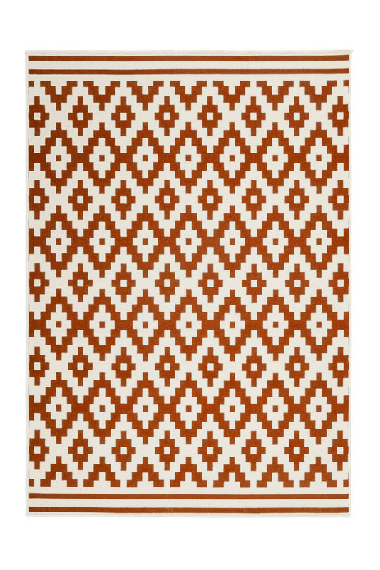 Now! 325 Elfenbein / Orange 160cm x 230cm