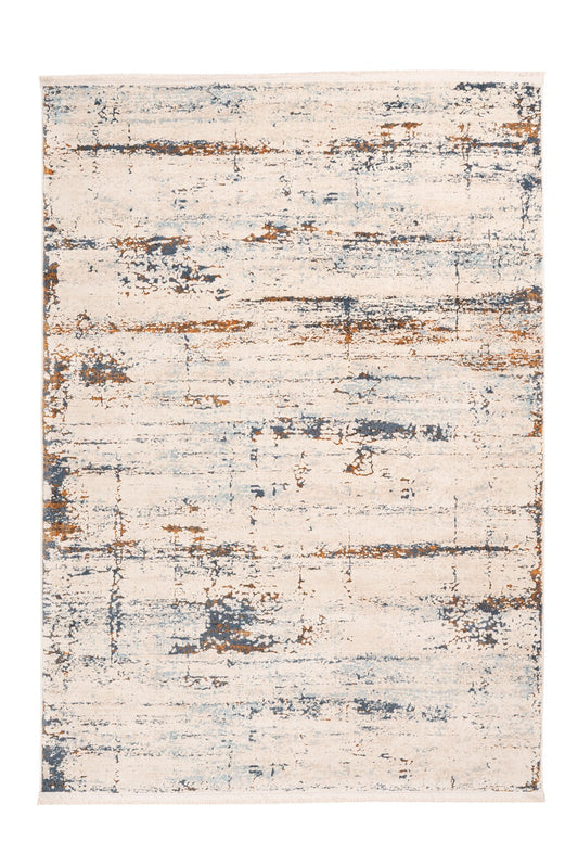 Palace 325 Grau / Rostrot 80cm x 150cm