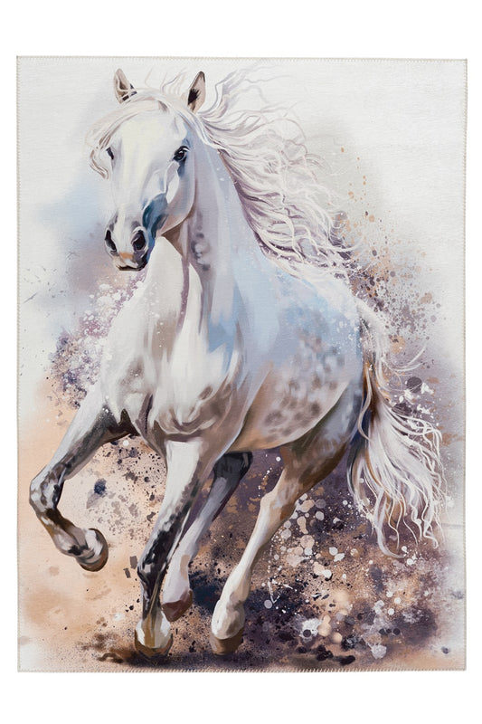 Sympathy Kids 245 White Horse 160cm x 230cm