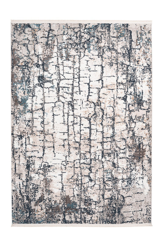 Akropolis 125 Grau / Blau 120cm x 180cm