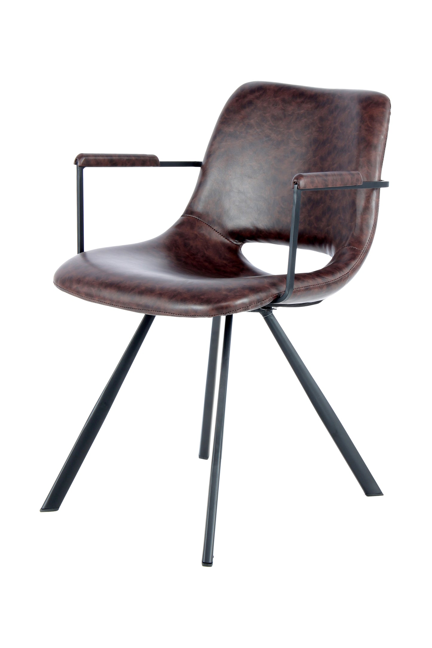 Stuhl Josephine 625 2er-Set Dunkelbraun
