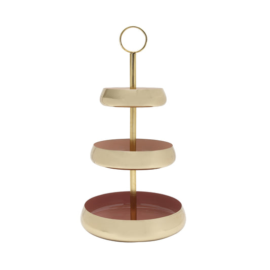 Etagere Art Deco 2025 Rosa Mix / Gold