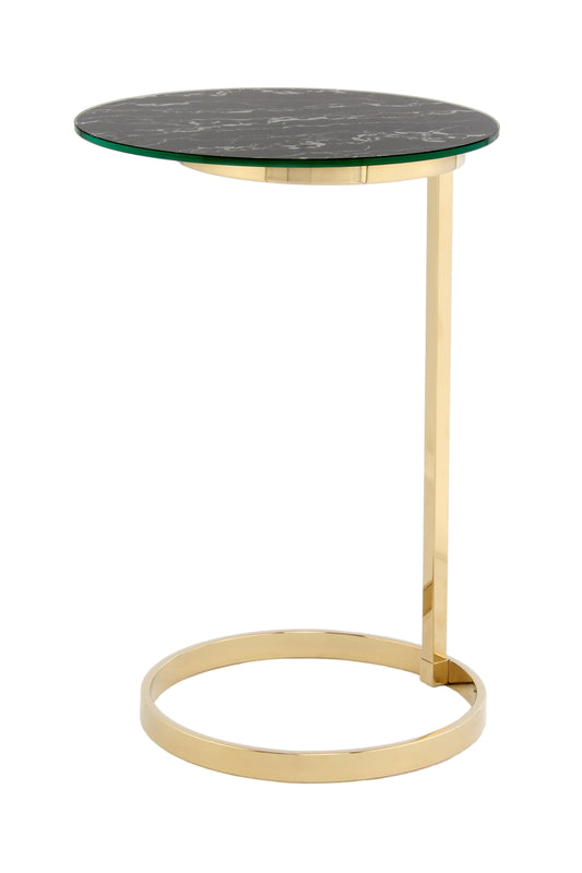 Beistelltisch Kasimir 525 Gold / Schwarz