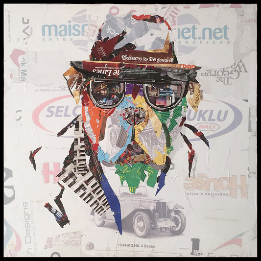 Papier Wandbild Manhattan I 82cm x 82cm
