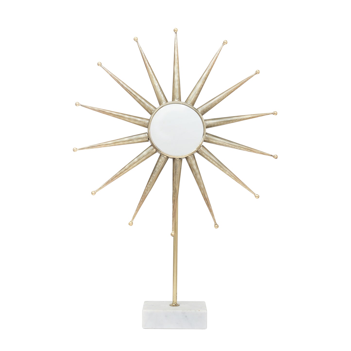 Skulptur Ajey 487 Gold / Weiß