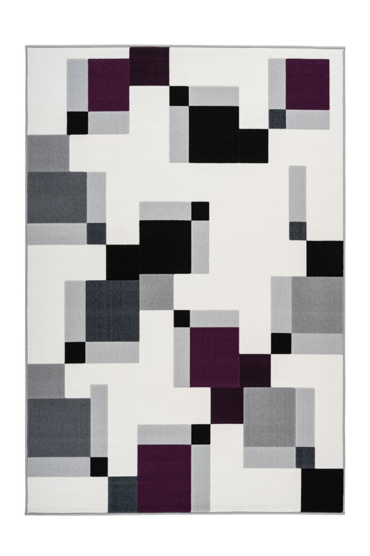 Esperanto 225 Elfenbein / Violett 200cm x 290cm