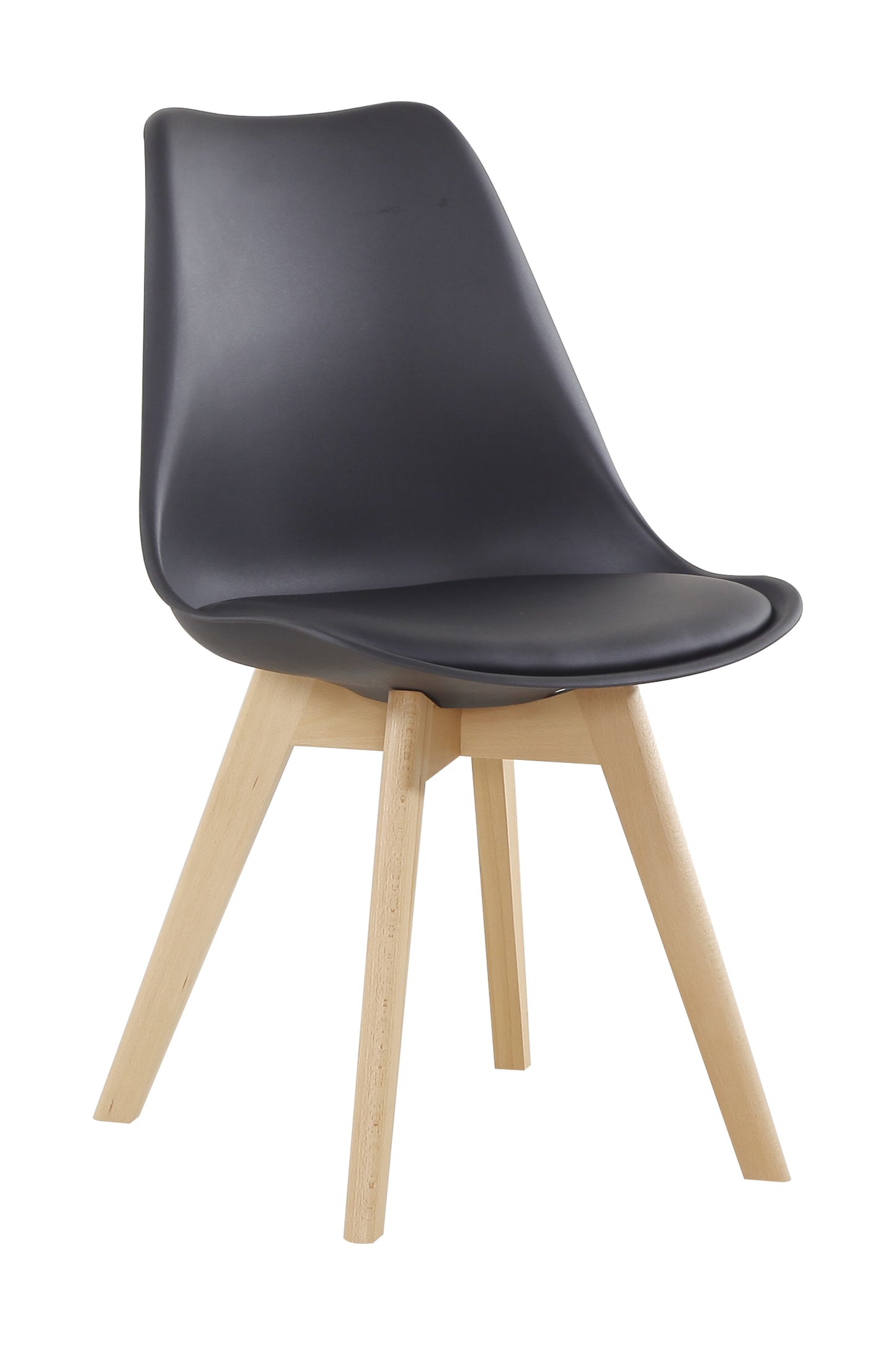 Stuhl College 110 4er-Set Schwarz