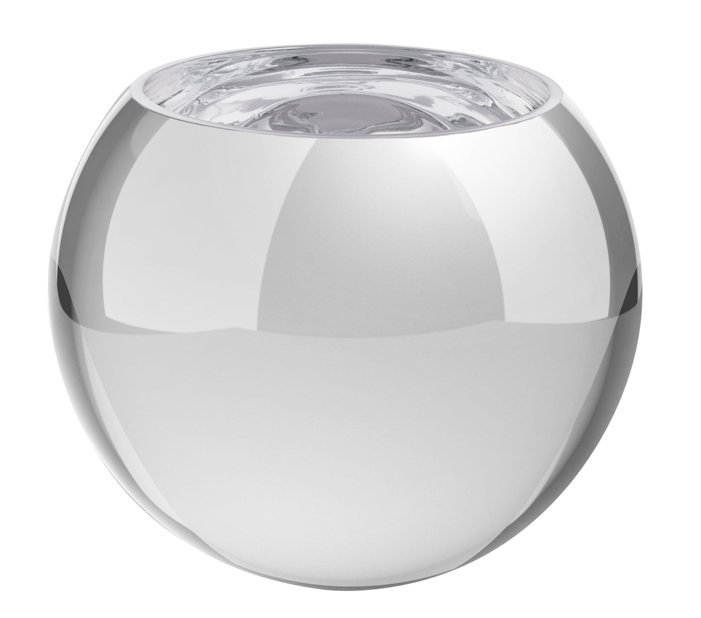 Glasvase Euphorbia II 142 Silber