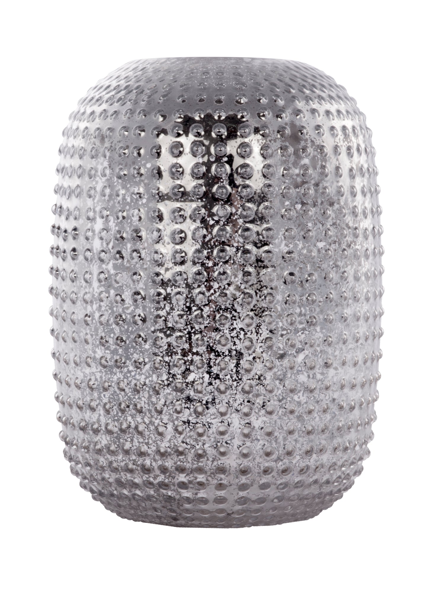 Glasvase Agave 180 Silber