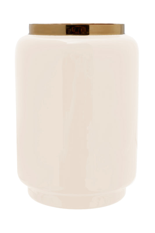 Vase Art Deco 425 Puderrosa / Gold