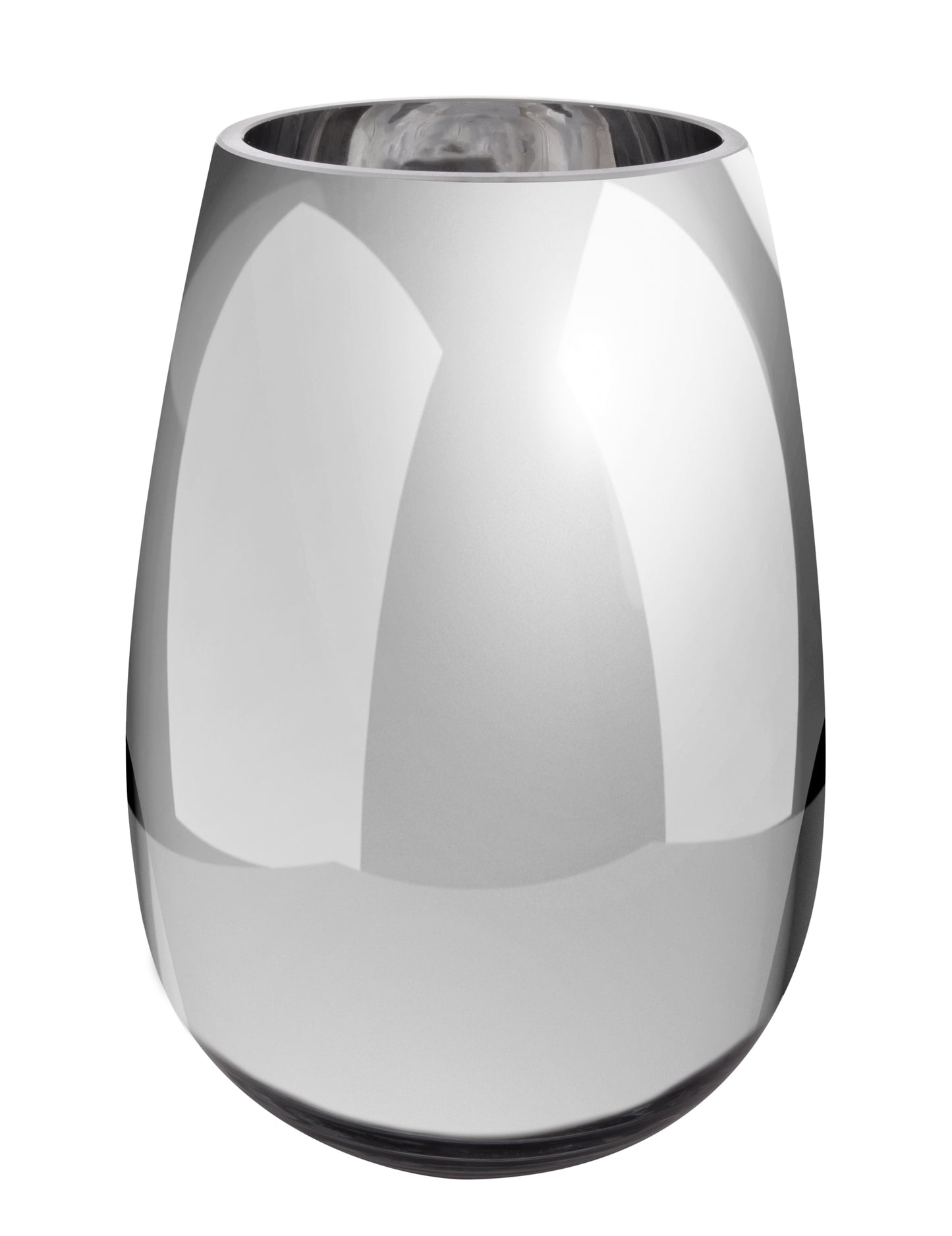 Glasvase Vanda III 213 Silber