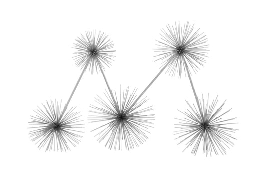 Wanddeko Domizil 325 Silber