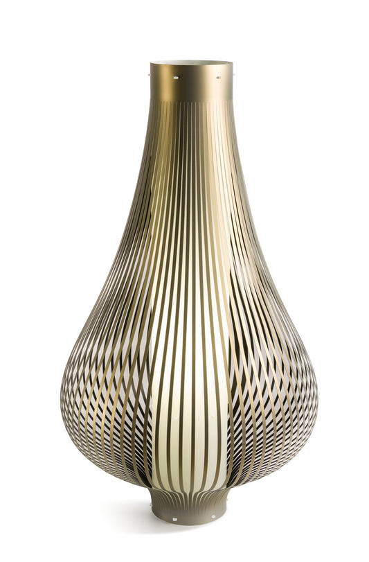 Stehlampe Luna 110 Gold / Schwarz