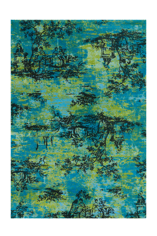 Vintage 5206 Türkis 140cm x 200cm