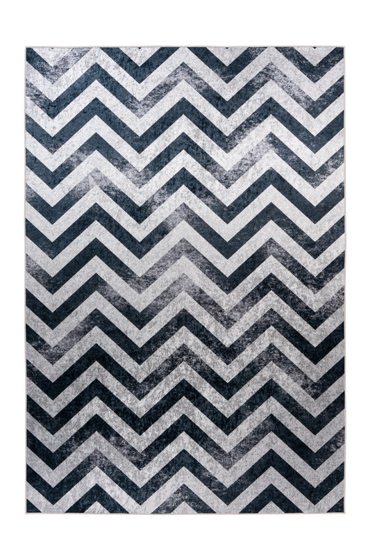 Sally 325 Schwarz / Grau 160cm x 230cm