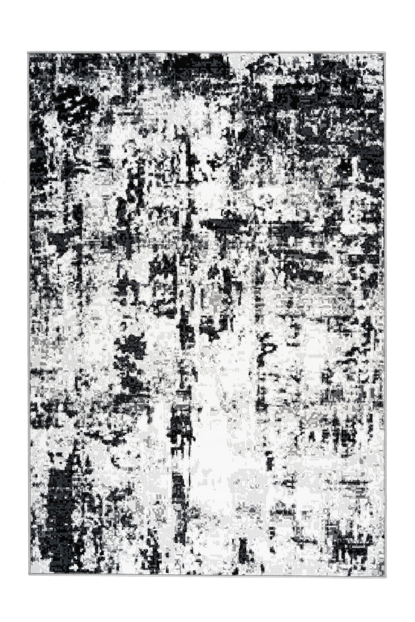Esperanto 825 Grau / Weiß 80cm x 150cm