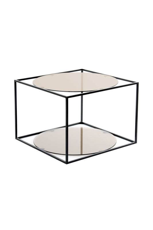 Beistelltisch Cody 110 Grau / Schwarz