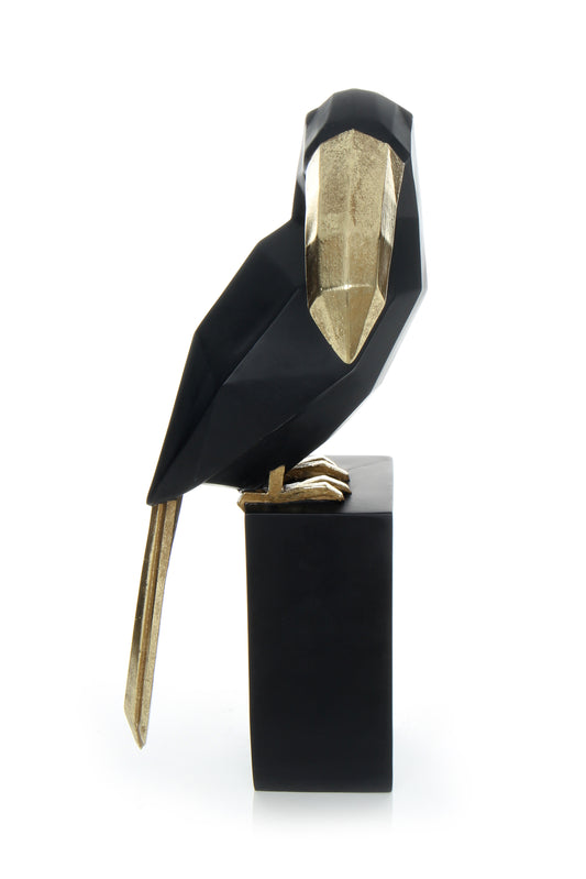 Skulptur Toucan 110 Schwarz