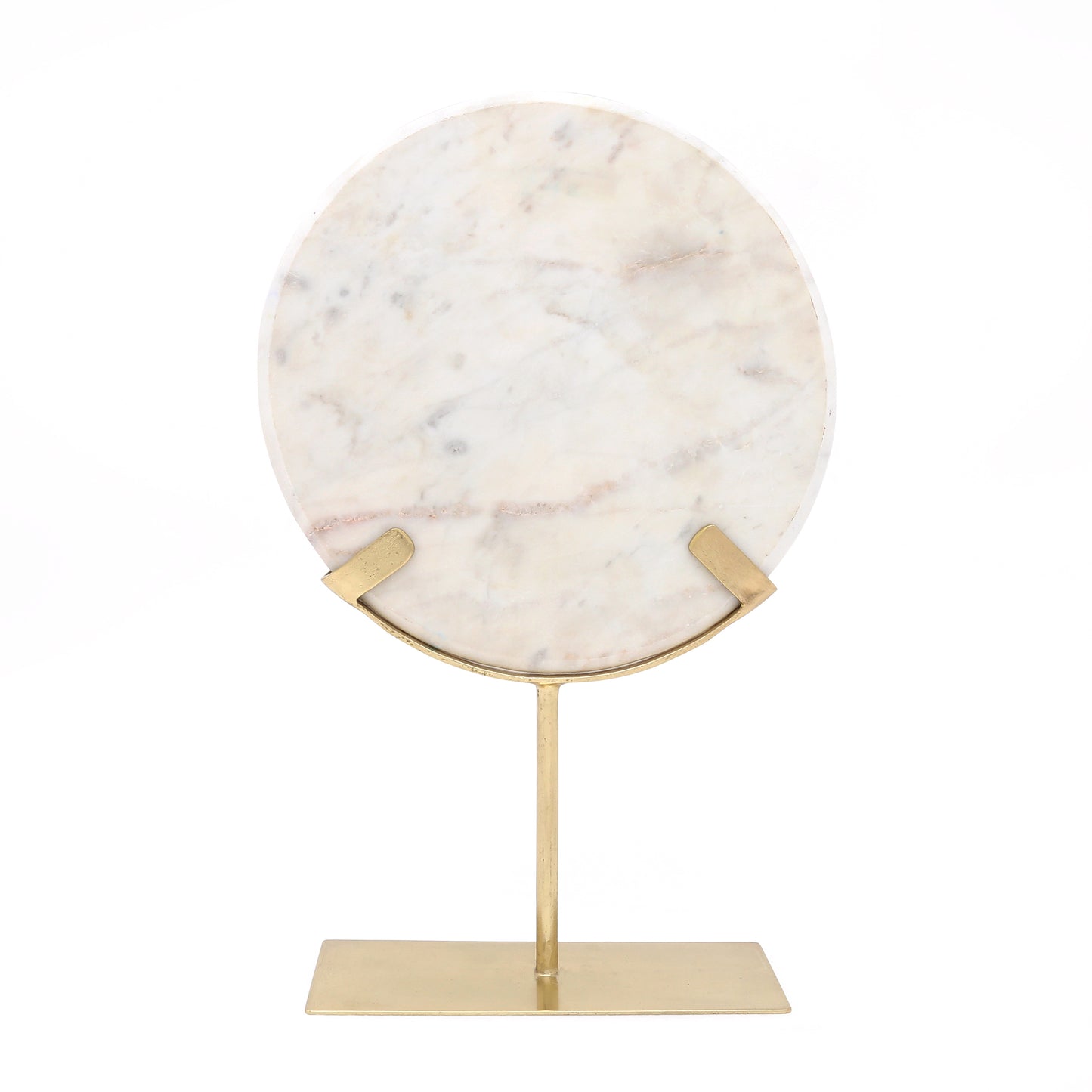 Skulptur Ajnur 1087 Gold / Weiß