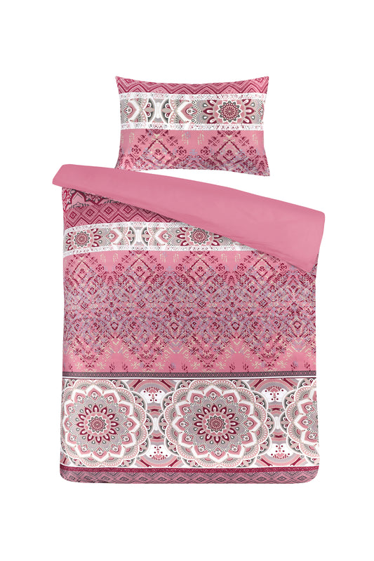 Bettwäsche Alegra 125-NL Multi / Rosa 200cm x 240cm