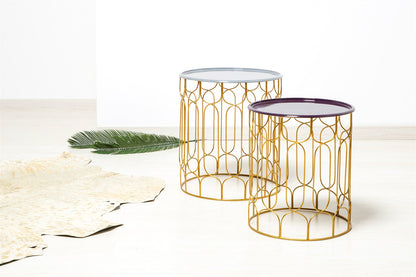 Beistelltisch-Set Timba