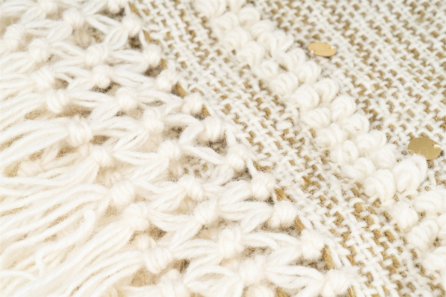 Decke Bohist 425 Creme / Khaki