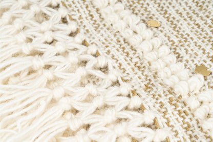 Decke Bohist 425 Creme / Khaki